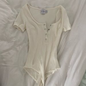 Princess Polly White Bodysuit